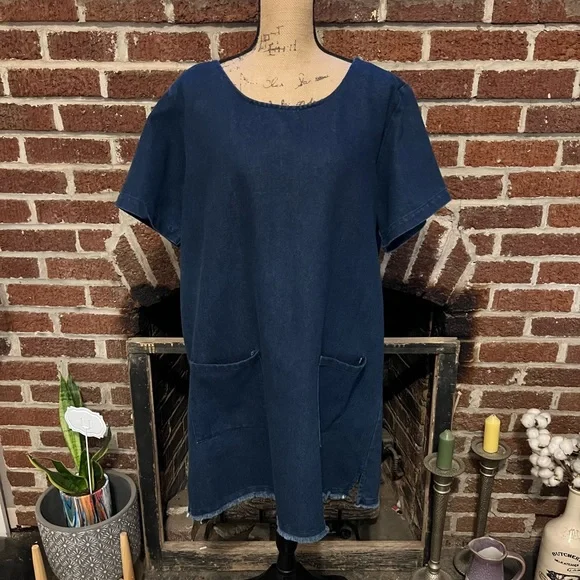 Urban Outfitters | Dresses | Urban Renewalurban Outfitters Denim Dress |  Poshmark